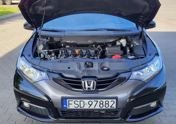 Honda Civic cena 39999 przebieg: 129832, rok produkcji 2012 z Drezdenko małe 781